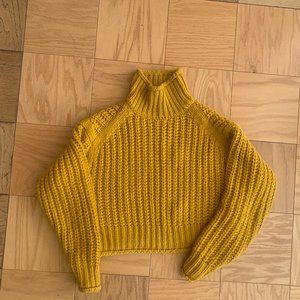 Mustard hm oversize sweater